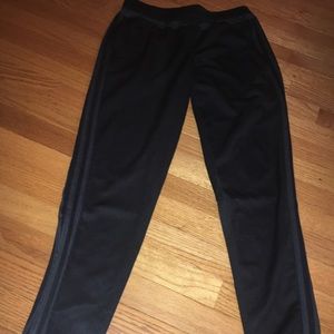 Adidas Black Joggers.
